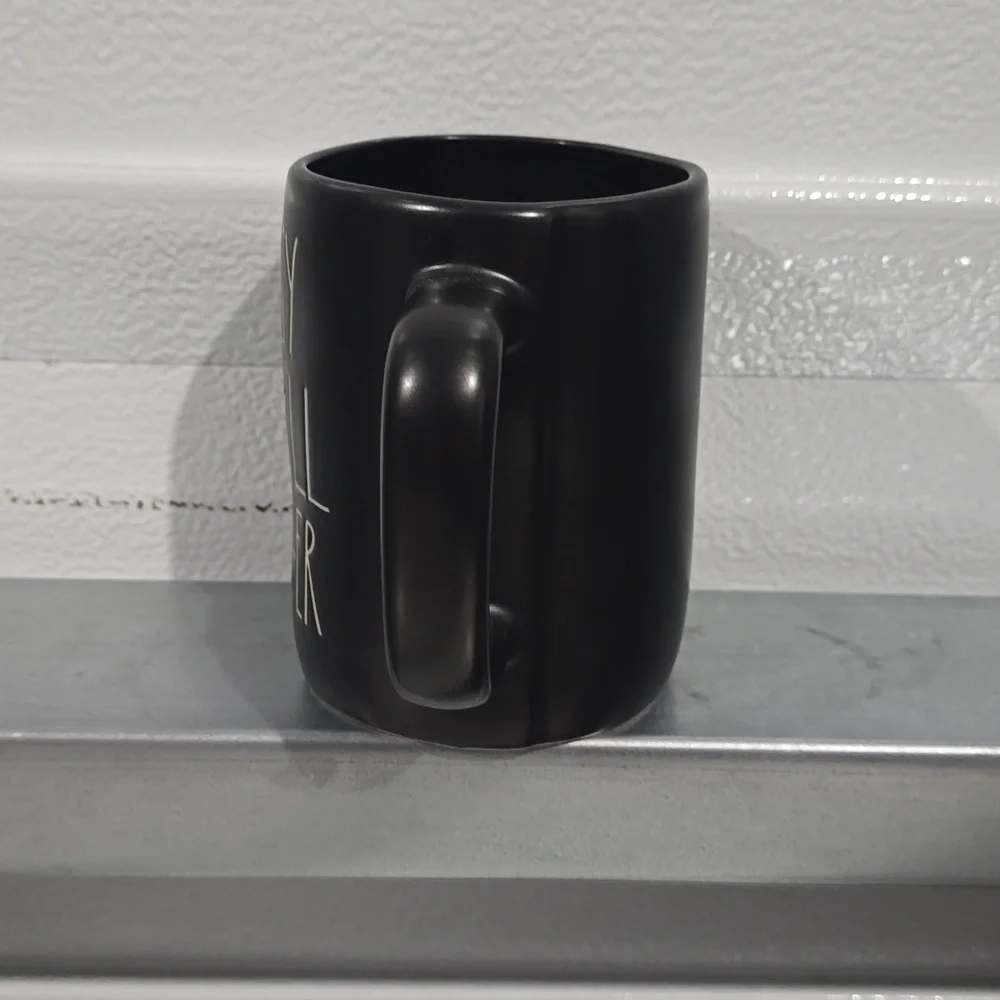 Rae Dunn Black Coffee Mug Fantasy‎ Football Manager